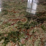 Grün Onyx Fußboden - Bodenbelag