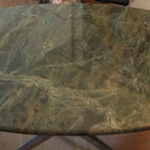 Konferenztisch aus hochwertigem Granit Verde Karzai - 200 x 120 cm, Stärke 3 cm